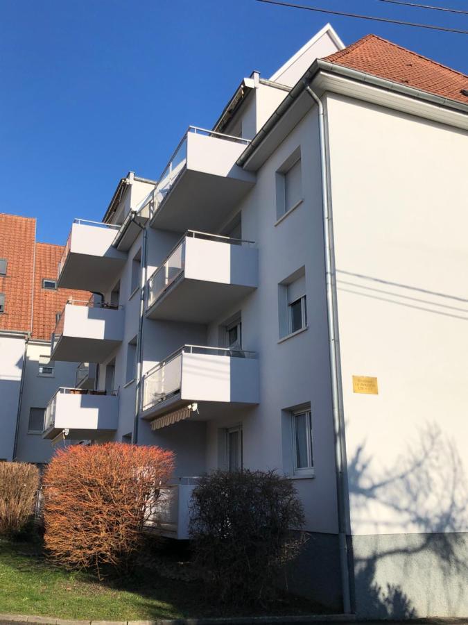 Au Pied Des Vosges Lägenhet Obernai Exteriör bild